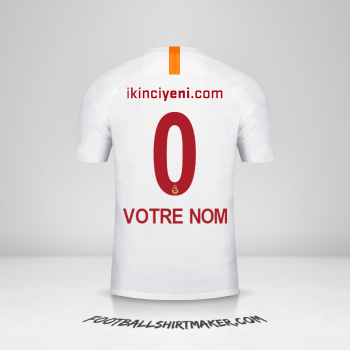 Maillot Galatasaray SK 2018/19 III -  votre nom - 0