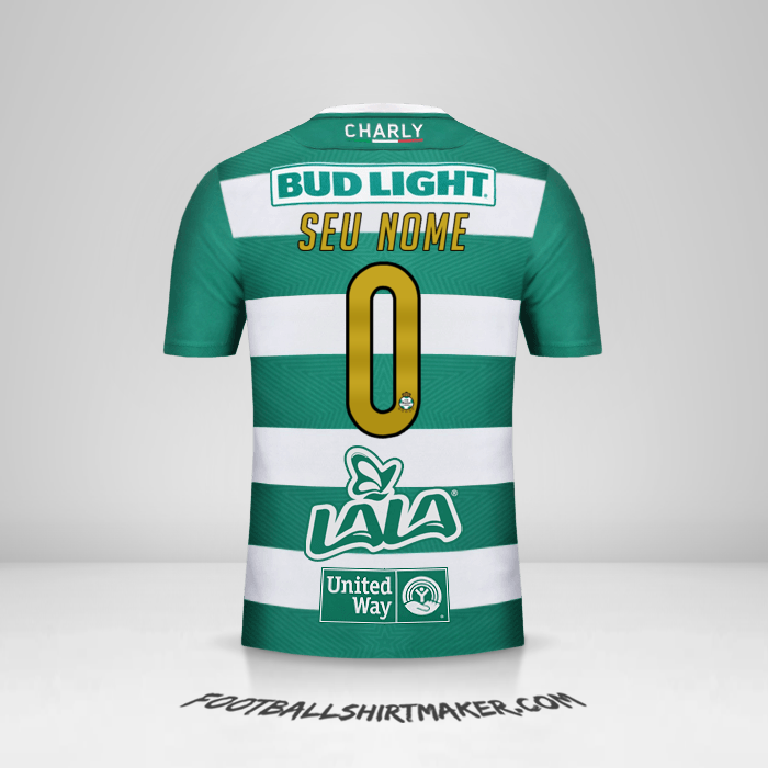 Camisa Santos Laguna 2018/19 -  seu nome - 0