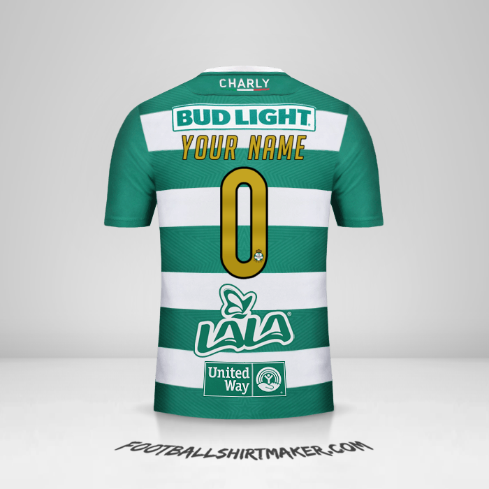 Jersey Santos Laguna 2018/19 -  your name - 0