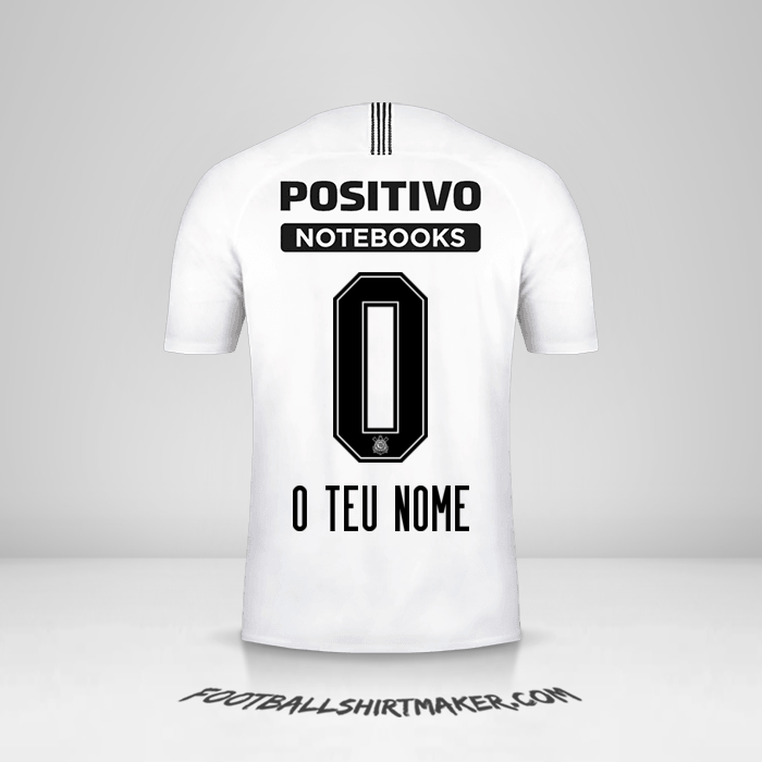 Camisola Corinthians 2018/19 -  o teu nome - 0