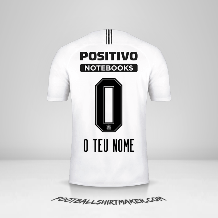 Camisola Corinthians 2018/19 -  o teu nome - 0