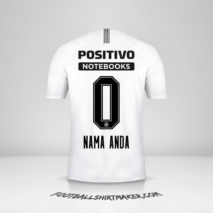 Jersey Corinthians 2018/19 -  nama anda - 0