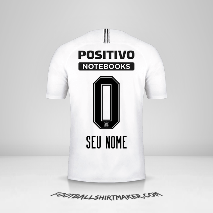 Camisa Corinthians 2018/19 -  seu nome - 0