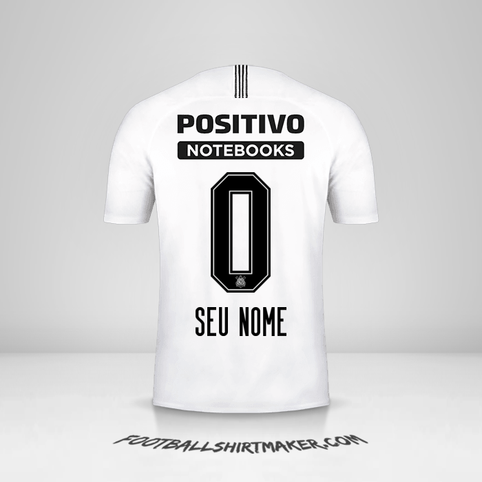 Camisa Corinthians 2018/19 -  seu nome - 0