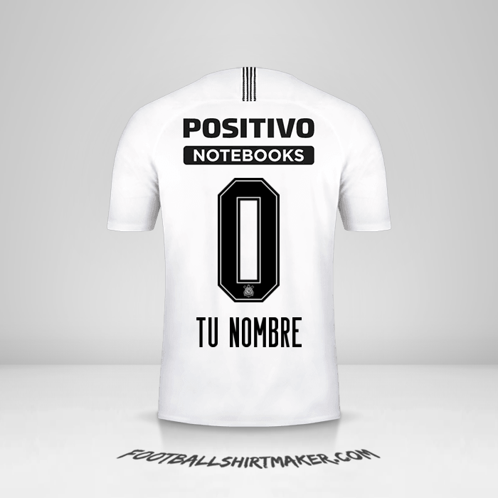 Camiseta Corinthians 2018/19 -  tu nombre - 0