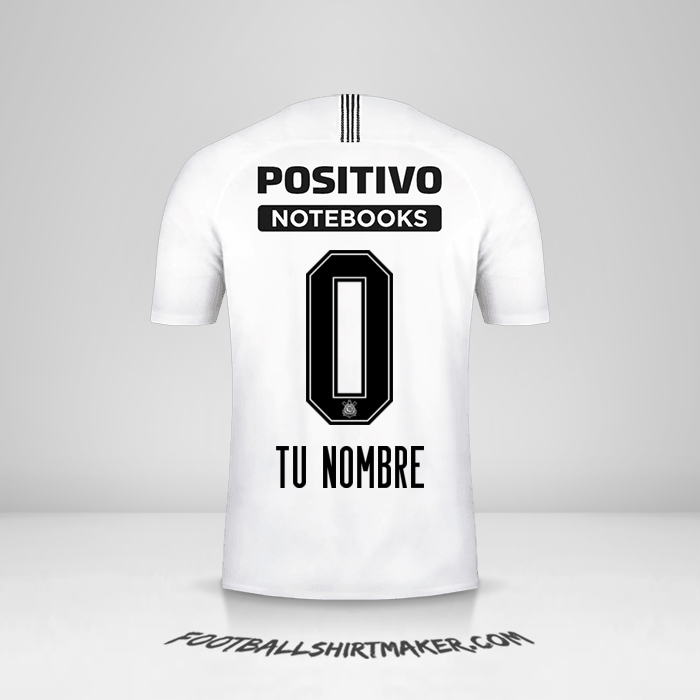 Camiseta Corinthians 2018/19 -  tu nombre - 0