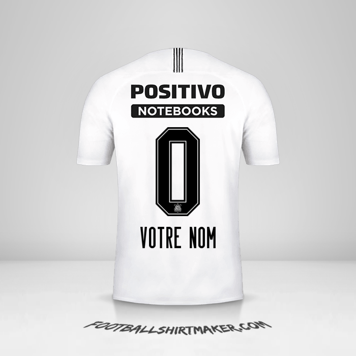 Maillot Corinthians 2018/19 -  votre nom - 0