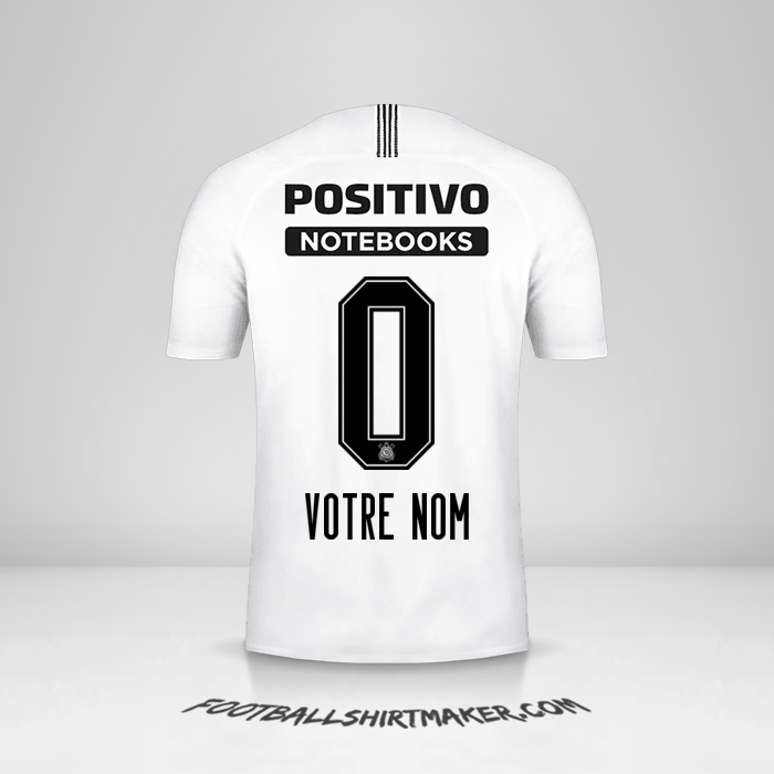 Maillot Corinthians 2018/19 -  votre nom - 0