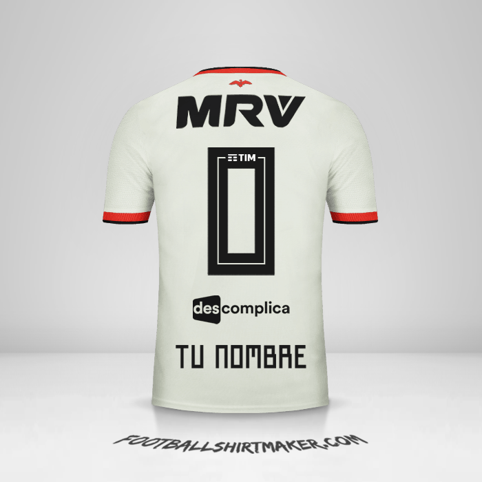 Camiseta Flamengo 2018/19 II -  tu nombre - 0