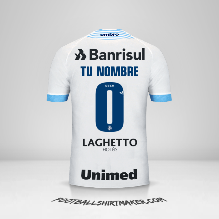 Camiseta Gremio 2018 II -  tu nombre - 0