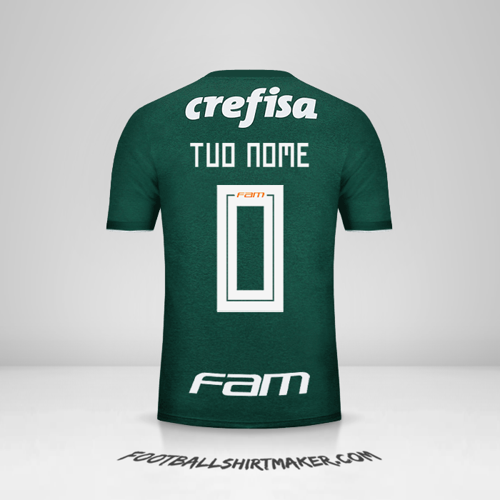 Maglia Palmeiras 2018 -  tuo nome - 0