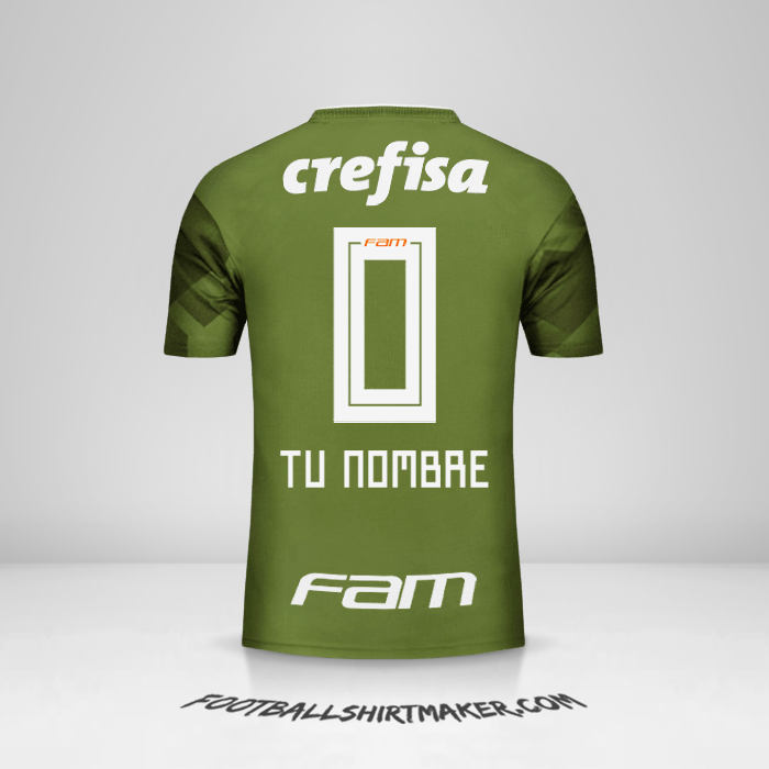 Camiseta Palmeiras 2018 III -  tu nombre - 0