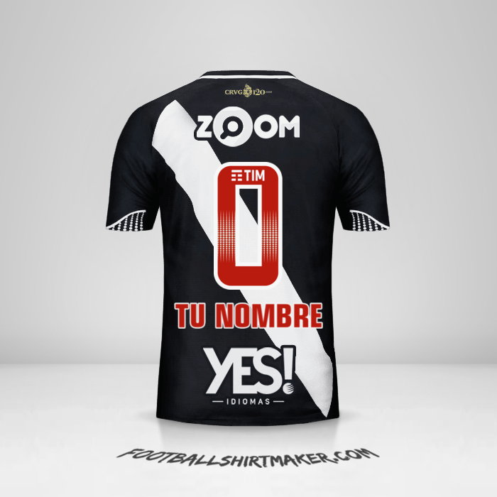 Camiseta Vasco da Gama 2018 -  tu nombre - 0