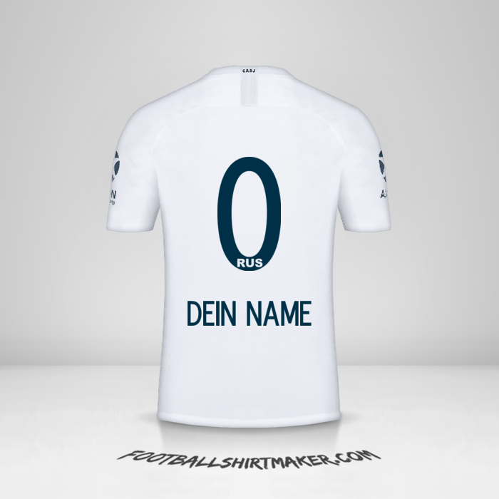 Trikot Boca Juniors 2018/19 II -  dein name - 0