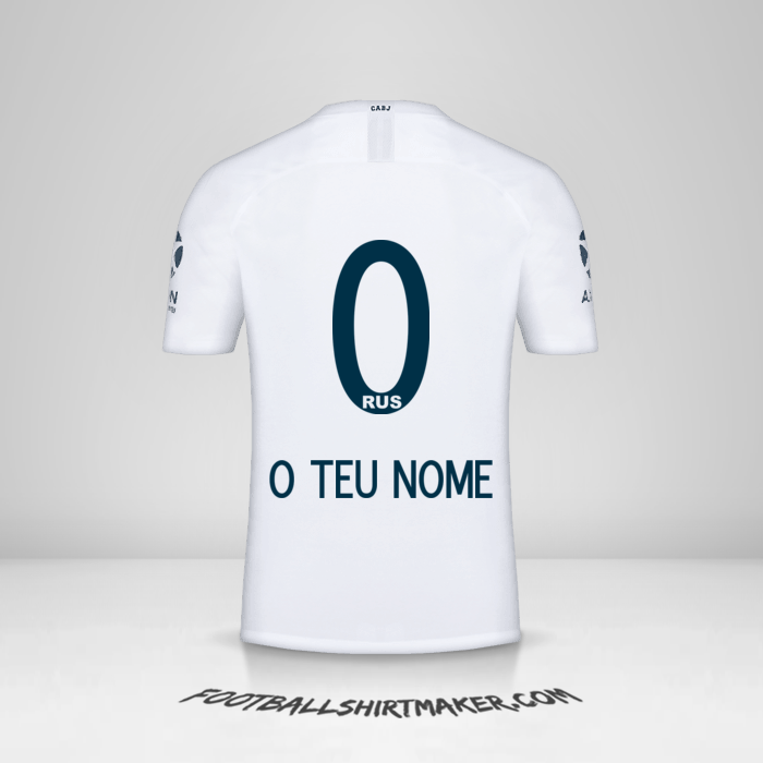 Camisola Boca Juniors 2018/19 II -  o teu nome - 0