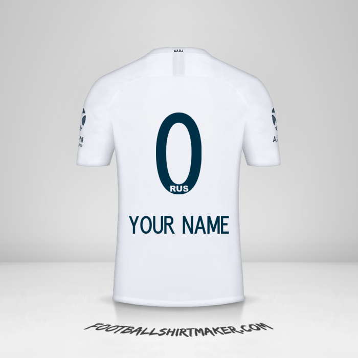 Shirt Boca Juniors 2018/19 II -  your name - 0