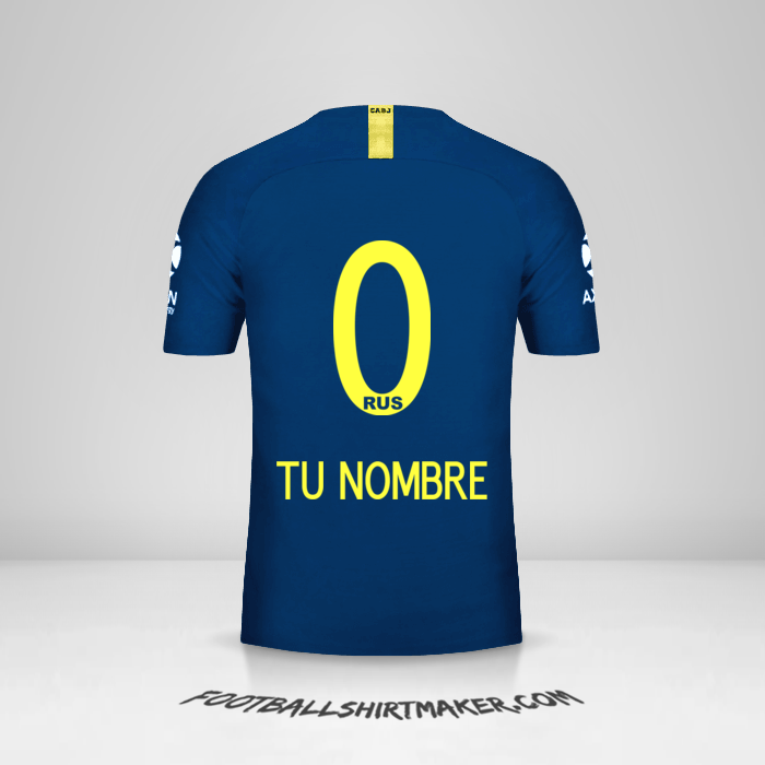 Camiseta Boca Juniors 2018/19 -  tu nombre - 0