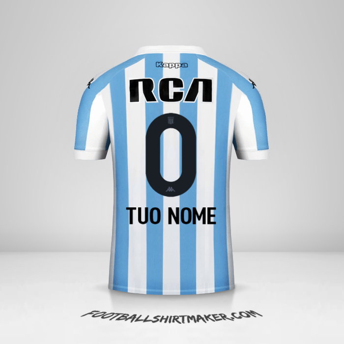Maglia Racing Club 2018 -  tuo nome - 0