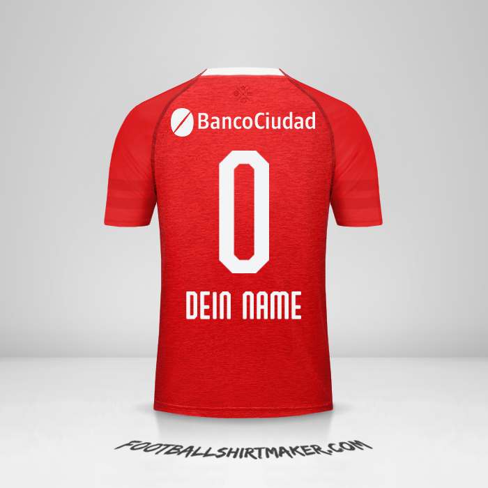 Trikot Independiente 2018/19 -  dein name - 0