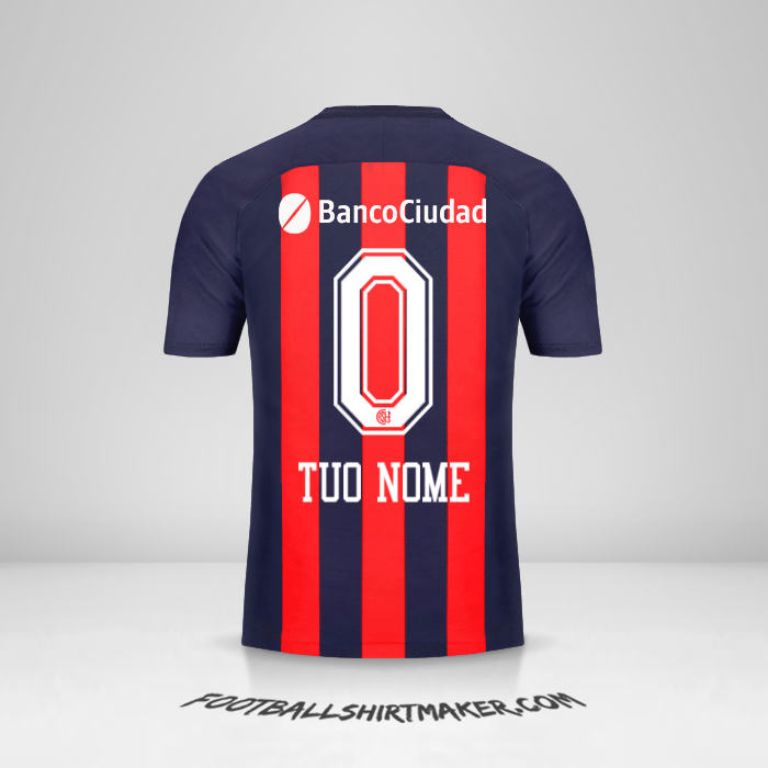 Maglia San Lorenzo 2018 -  tuo nome - 0