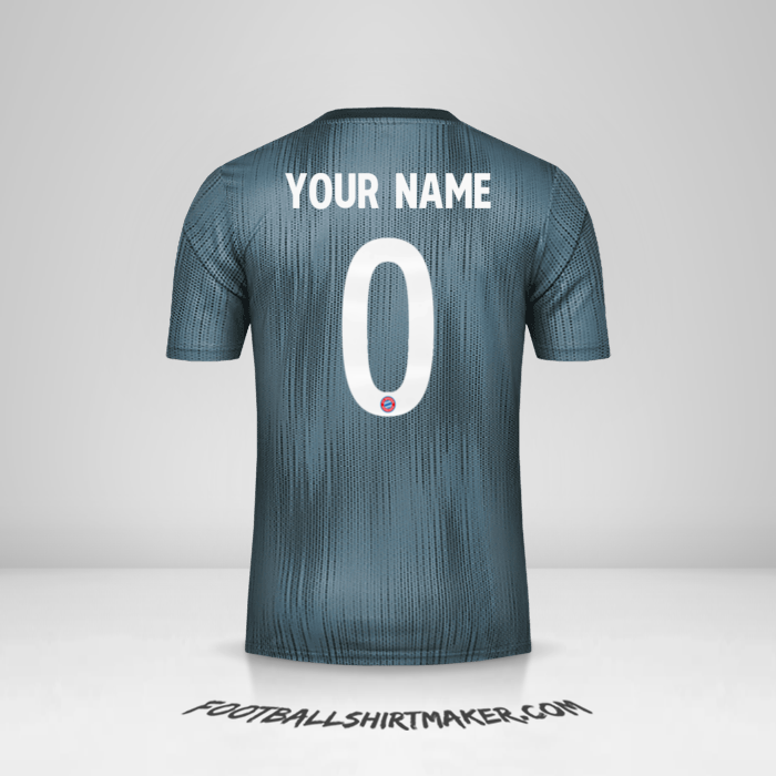 Jersey FC Bayern Munchen Cup 2018/19 III -  your name - 0