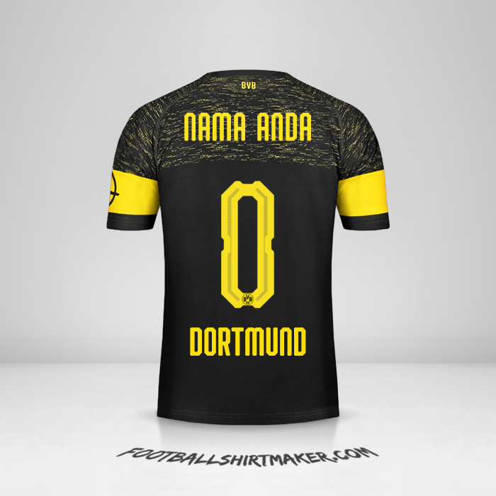 Jersey Borussia Dortmund 2018/19 II -  nama anda - 0