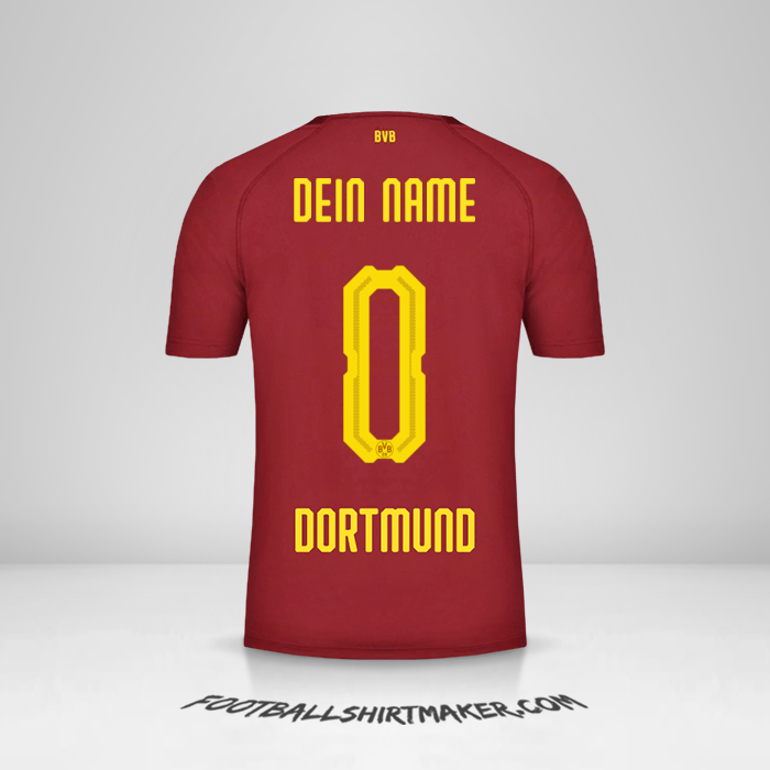 Trikot Borussia Dortmund 2018/19 III -  dein name - 0