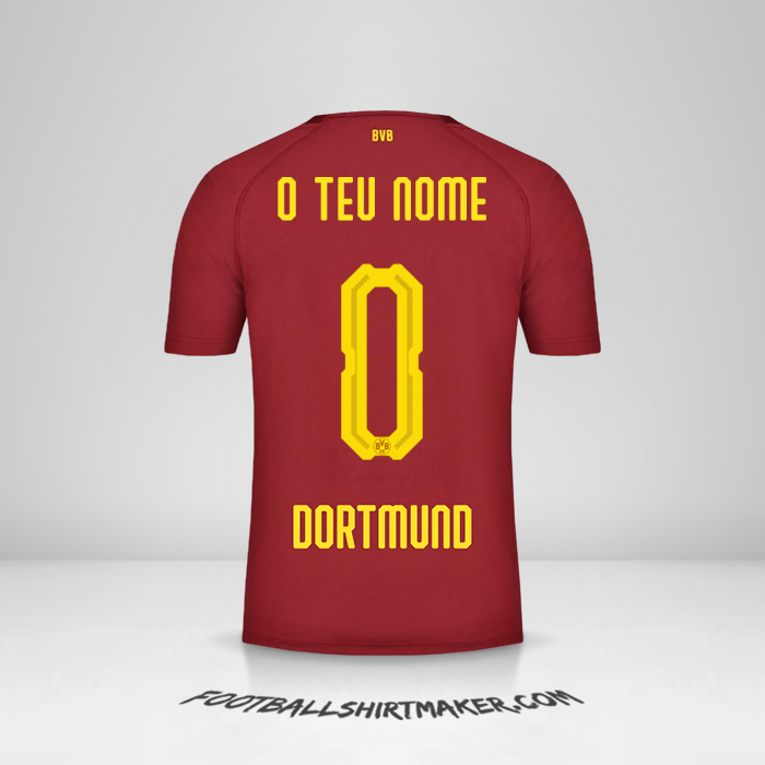 Camisola Borussia Dortmund 2018/19 III -  o teu nome - 0