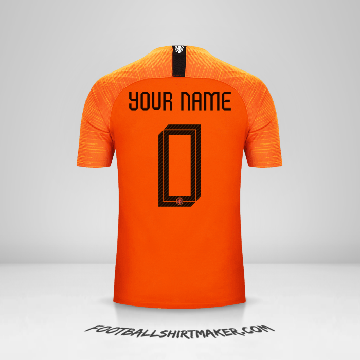 Shirt Netherlands 2018/19 -  your name - 0