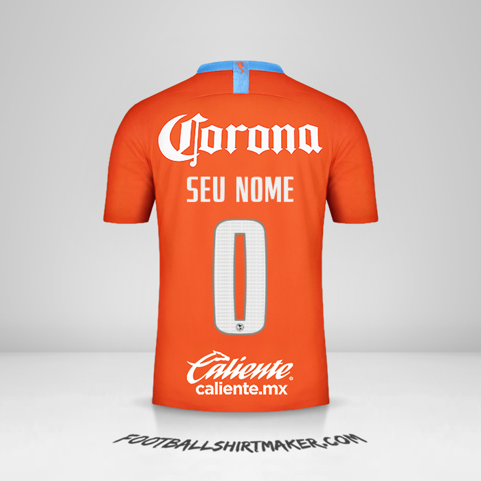 Camisa Club America 2018/19 III -  seu nome - 0