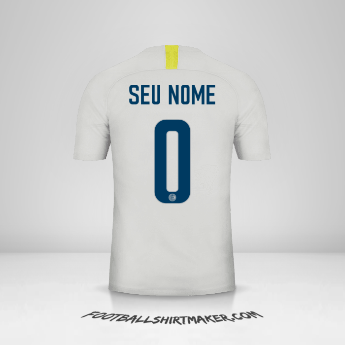Camisa Inter 2018/19 III -  seu nome - 0