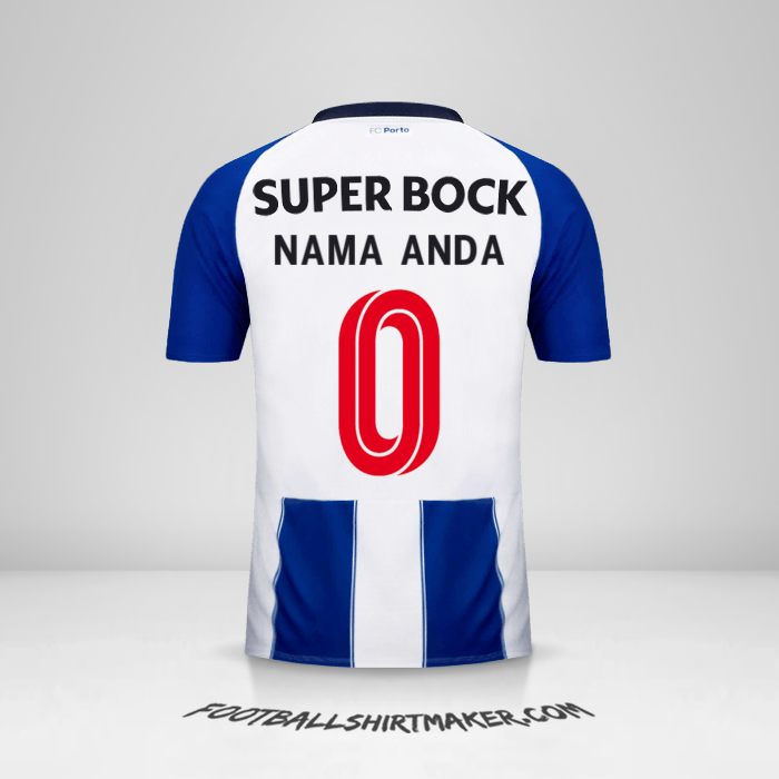 Jersey FC Porto Cup 2018/19 -  nama anda - 0
