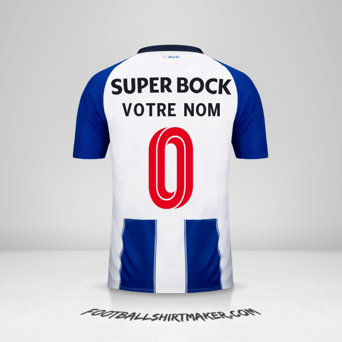 Maillot FC Porto Cup 2018/19 -  votre nom - 0