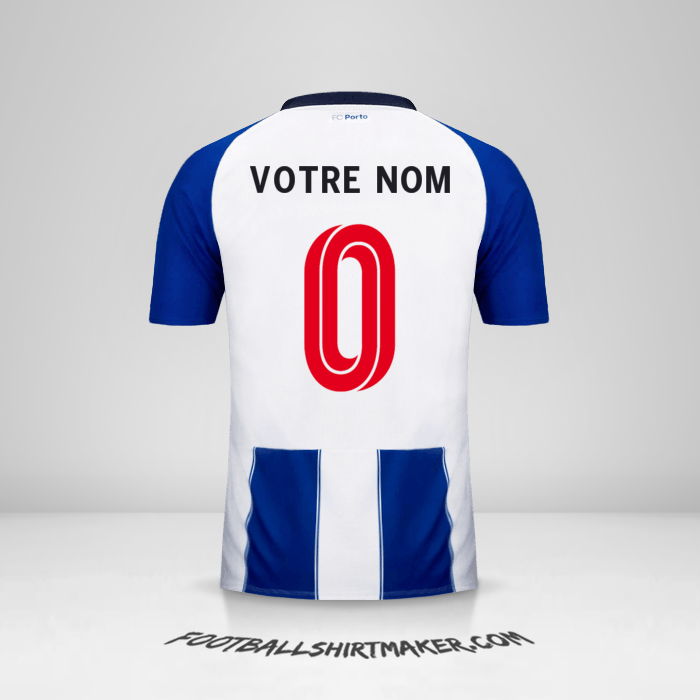 Maillot FC Porto UCL 2018/19 -  votre nom - 0