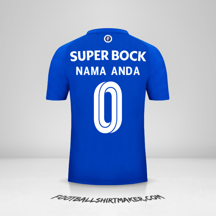 Jersey FC Porto 125th Cup 2018/19 -  nama anda - 0