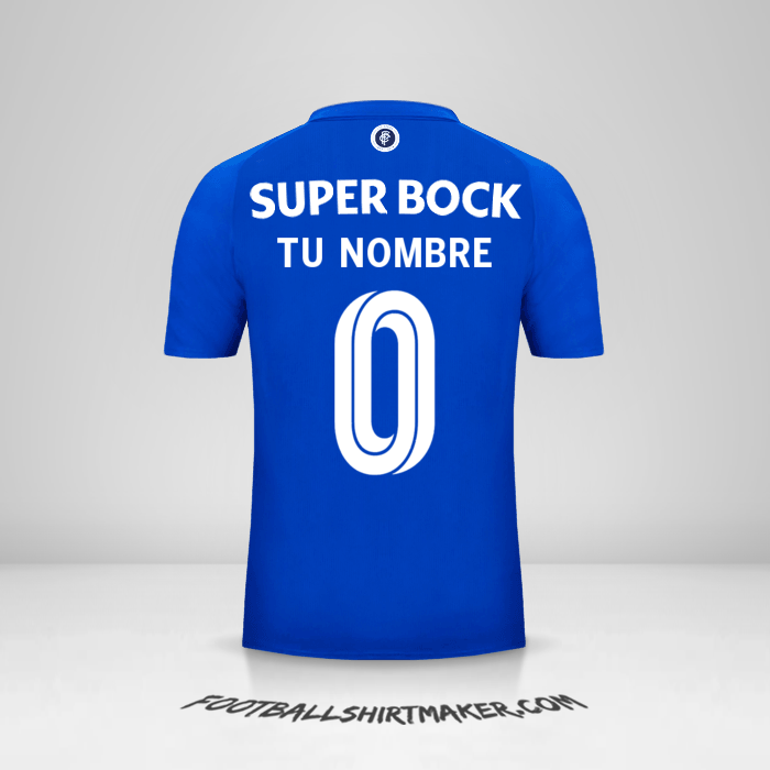Camiseta FC Porto 2018/19 125th Cup -  tu nombre - 0