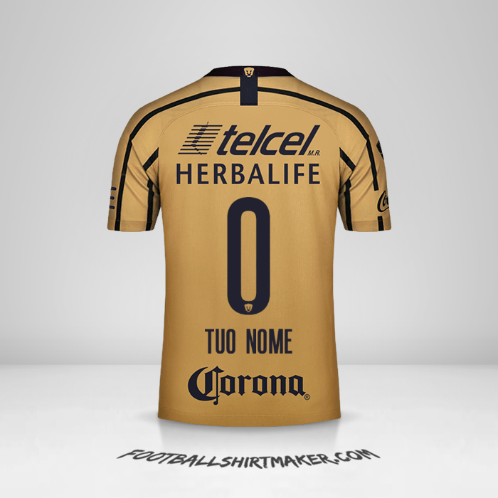 Maglia Pumas UNAM 2018/19 II -  tuo nome - 0