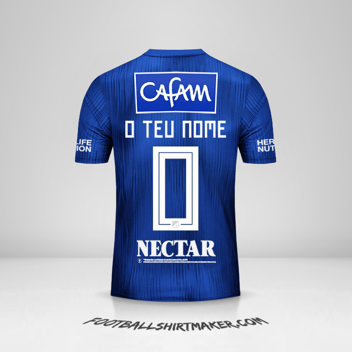 Camisola Millonarios FC 2019 -  o teu nome - 0