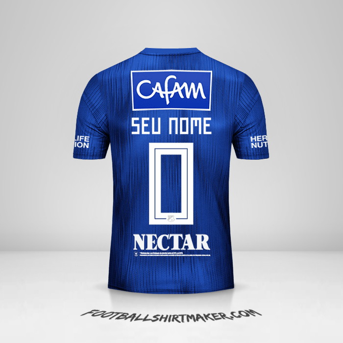 Camisa Millonarios FC 2019 -  seu nome - 0
