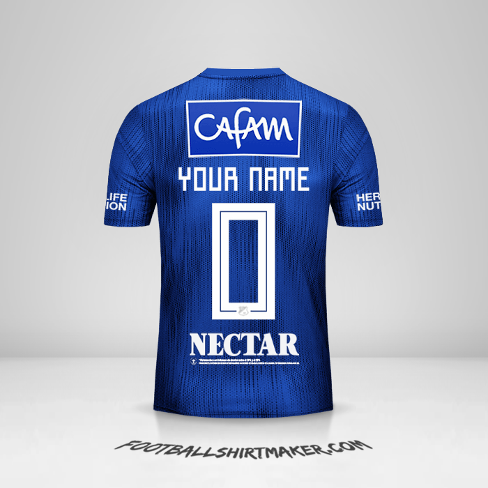Jersey Millonarios FC 2019 -  your name - 0