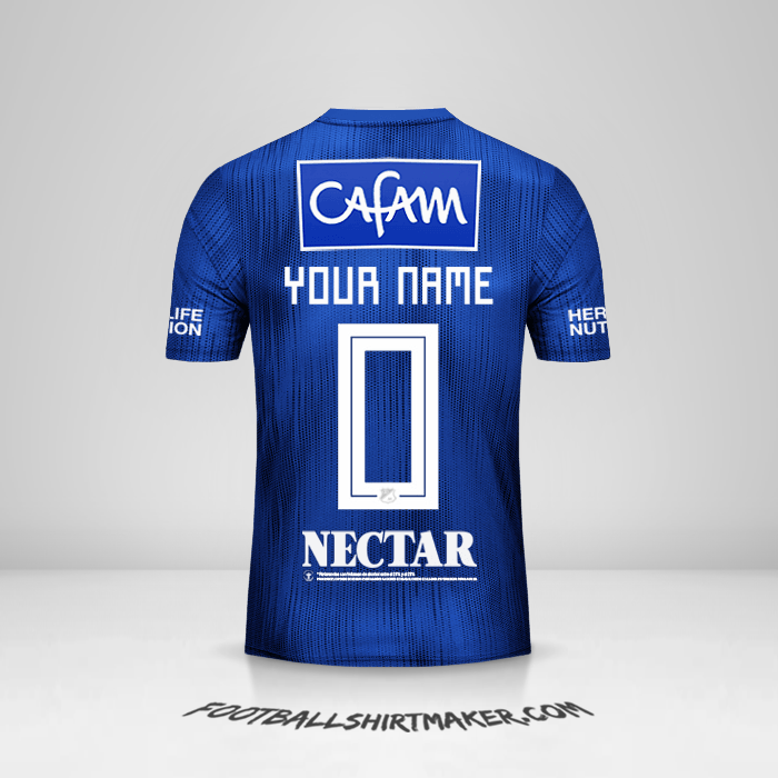 Shirt Millonarios FC 2019 -  your name - 0