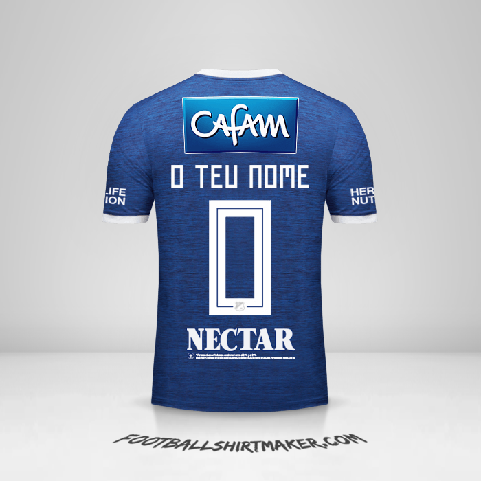 Camisola Millonarios FC 2018 -  o teu nome - 0
