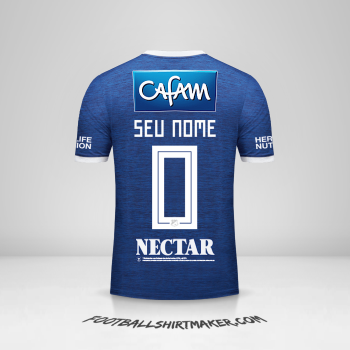 Camisa Millonarios FC 2018 -  seu nome - 0