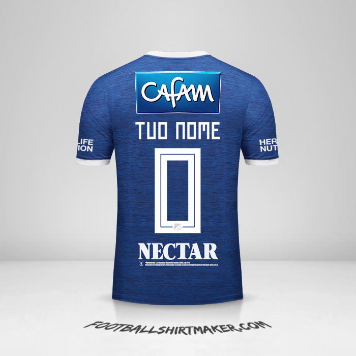 Maglia Millonarios FC 2018 -  tuo nome - 0