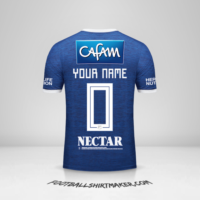 Jersey Millonarios FC 2018 -  your name - 0