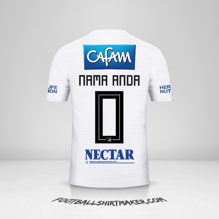 Jersey Millonarios FC 2018 II -  nama anda - 0