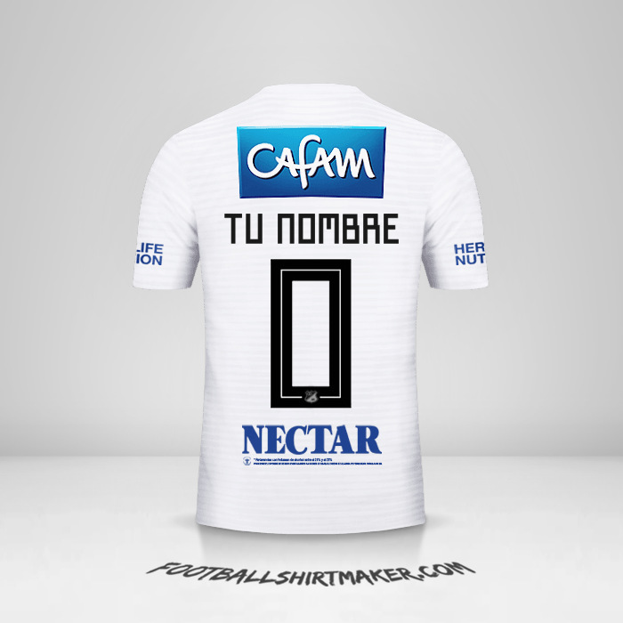 Camiseta Millonarios FC 2018 II -  tu nombre - 0