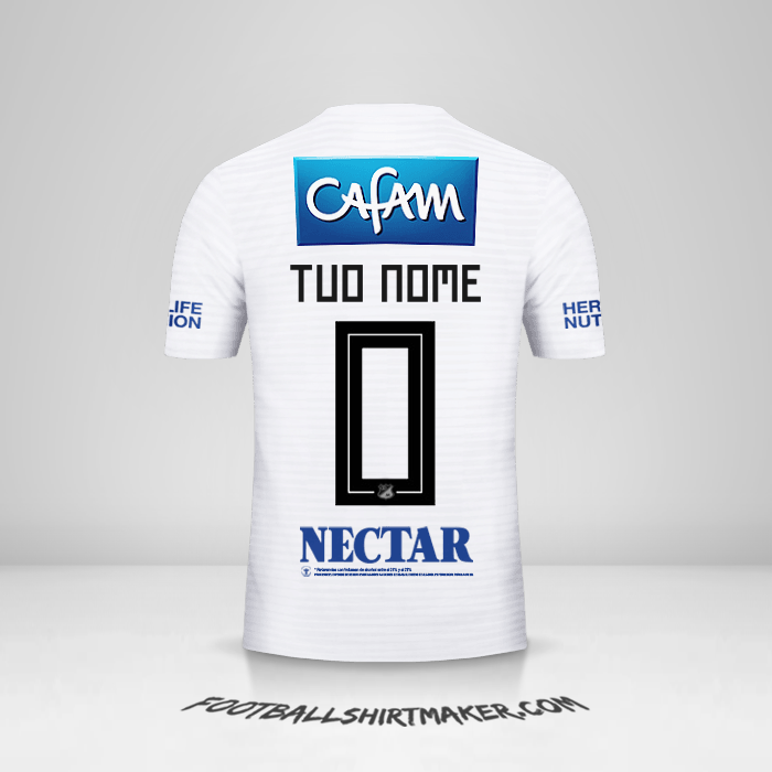 Maglia Millonarios FC 2018 II -  tuo nome - 0