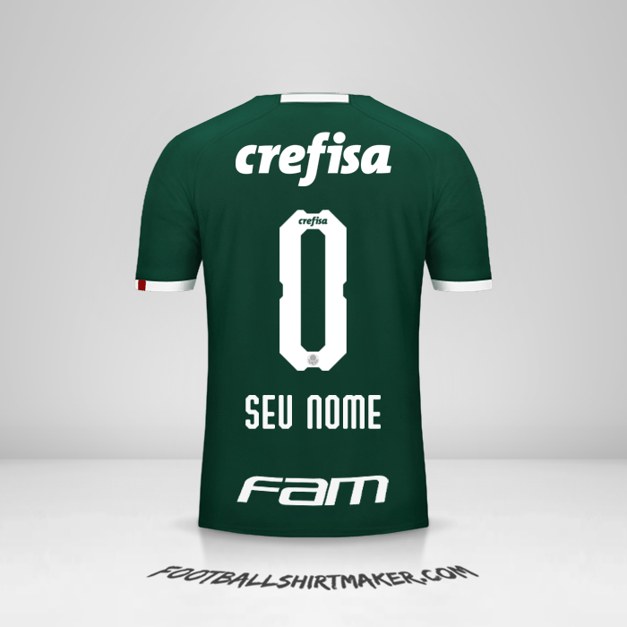 Camisa Palmeiras 2019 -  seu nome - 0