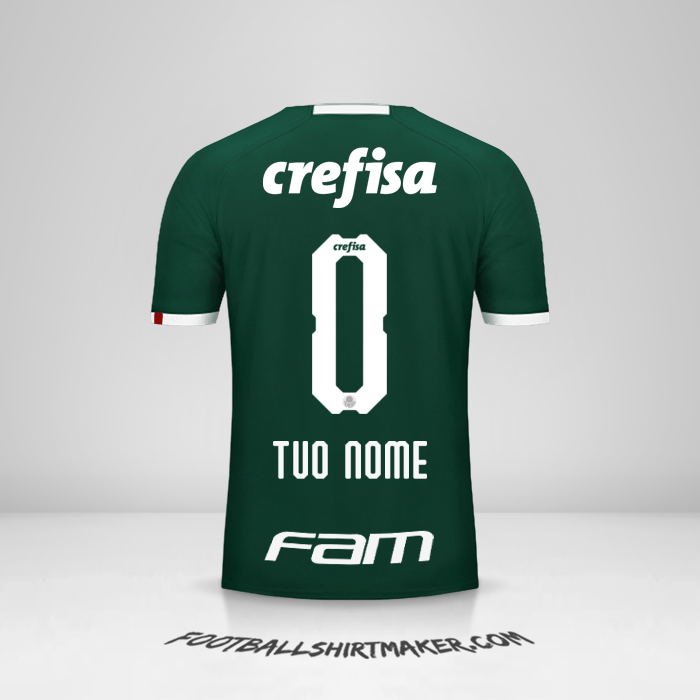 Maglia Palmeiras 2019 -  tuo nome - 0